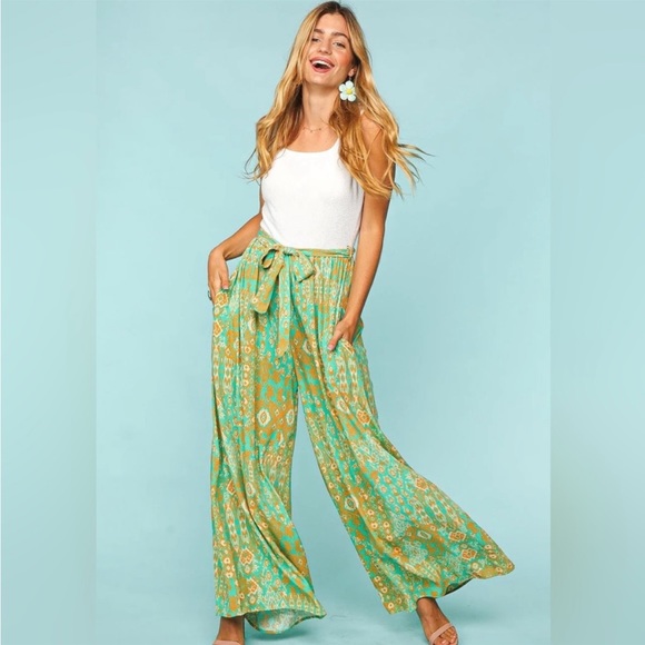 Pants - Boho Twofer Jumpsuit